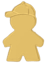 Baby Boy Charm — Gold